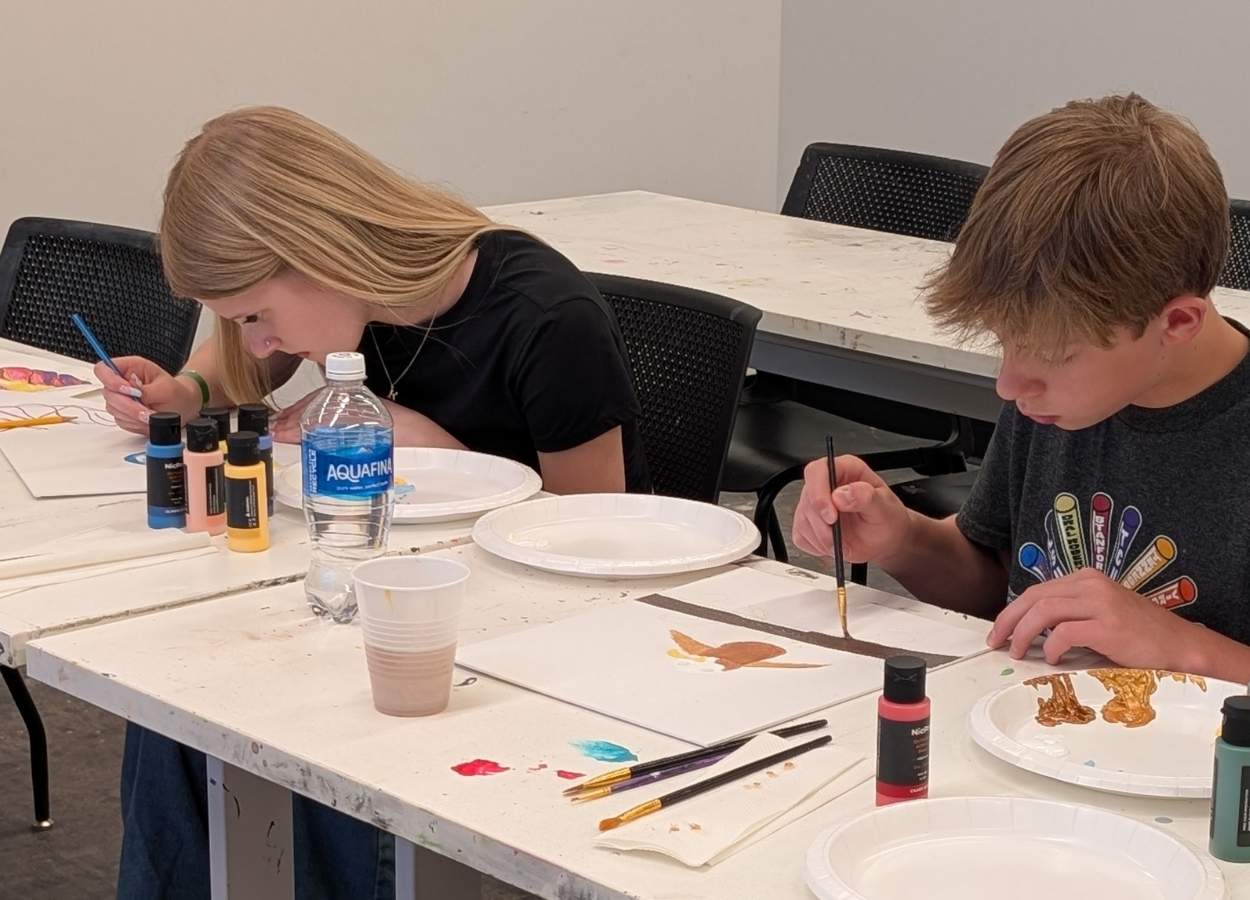 CANVAS & COLA: Teen Painting Class