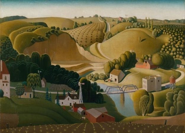 Paint Like Grant Wood with Andrew Peters