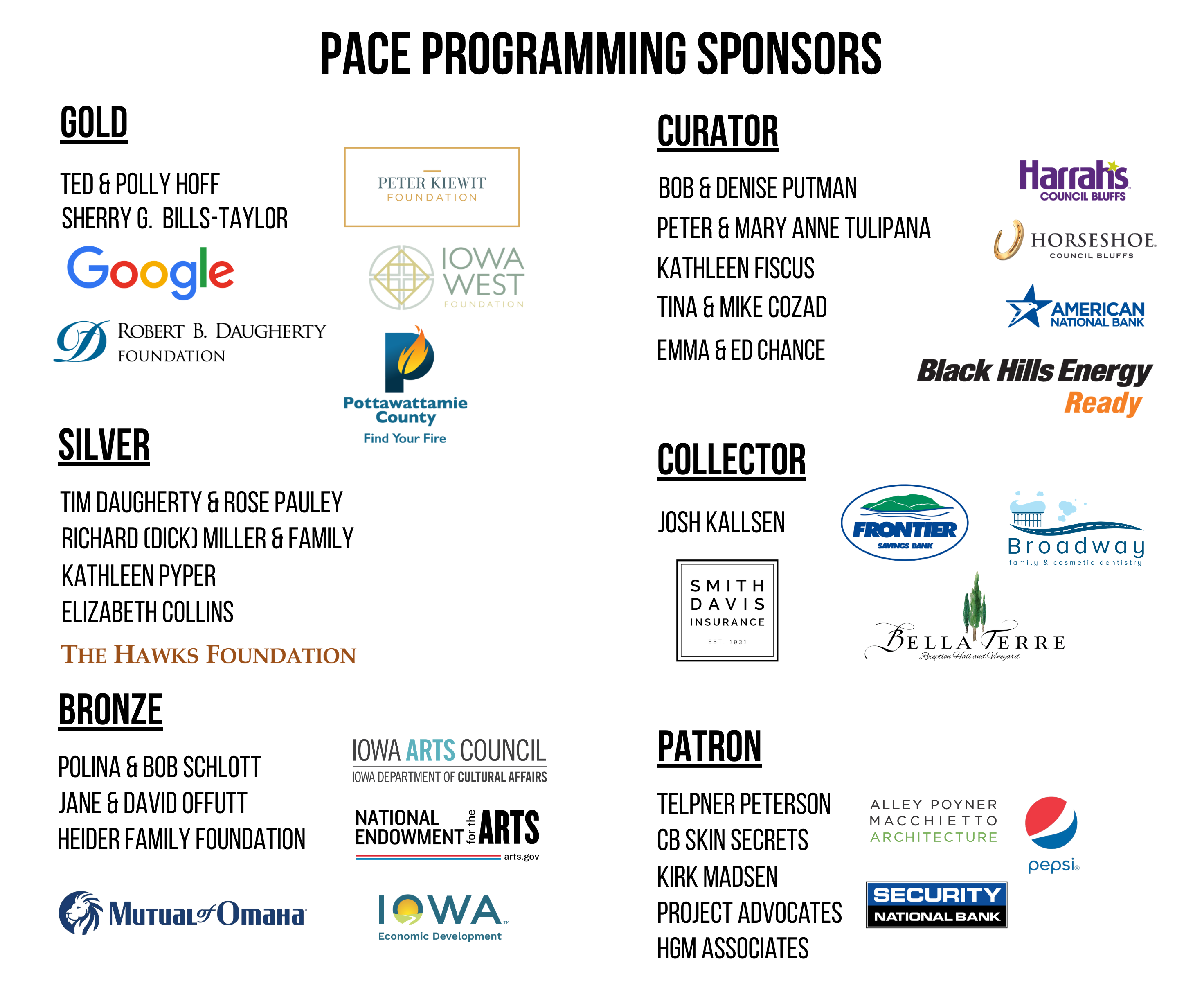 sponsors