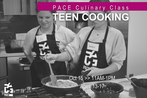 teen culinary class oct15